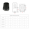 BMT55 Lathe cutterbed CNC Turret cutterbed lathe double-sided boring tool holder Stable Tool holder