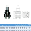 BMT45 CNC Live tool holder 0 Degree 90 Degrees Double Head Driven Tool Holder