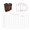 CNC Fixed Tool Holder Endface Turret inclined Turning And Milling Machine Tool