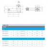 BMT45 Internal slot tool holder ER16 Driven tool holder