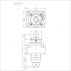 BMT40 Lathe tool holder Turret Tool Holders With Milling Cutter 0 Degree Driven Live