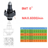 BMT45 Turret Tool Holders 0 degree Driven Live Tool Holder ER25